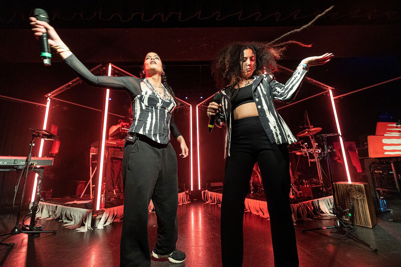 Naomi y Lisa-Kaindé: efervescencia rítmica. Foto: Marina Tomàs