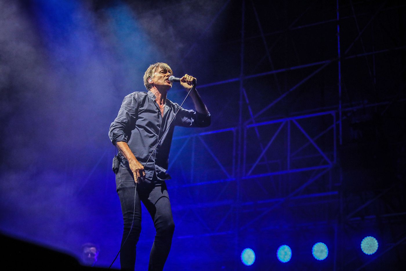 Suede: Brett Anderson, infalible. Foto: Óscar García