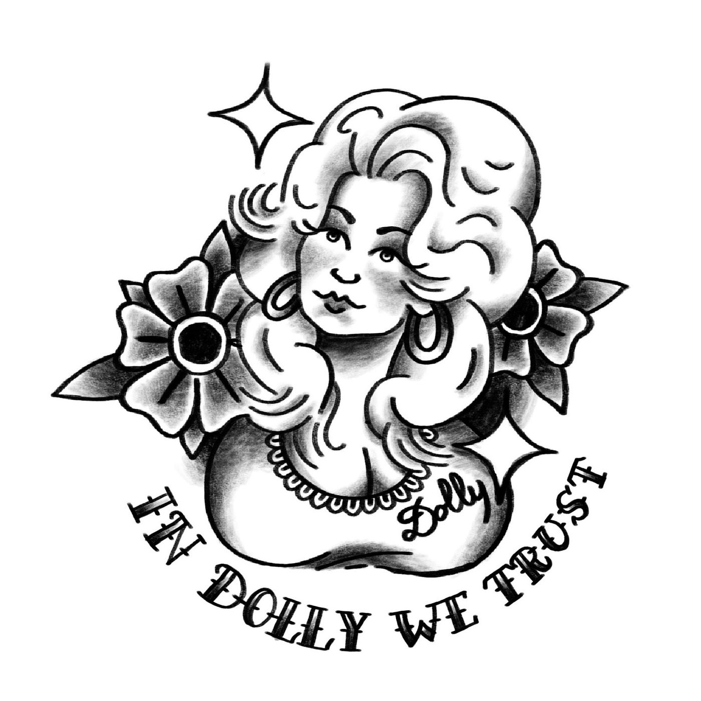 Diseño del tatuaje de David Kirchen que Lara Alcázar lleva en su brazo.