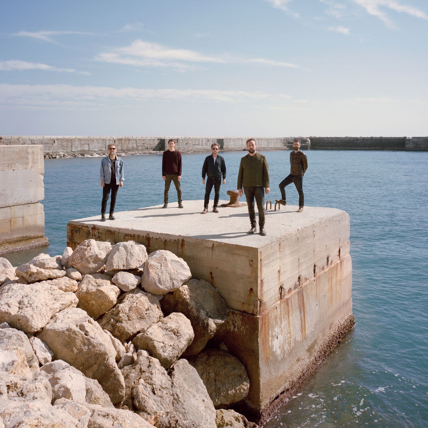 Dani Vega, Alfons Serra, David Carabén, Marc Lloret y Xavi Caparrós. Foto: Txema Salvans