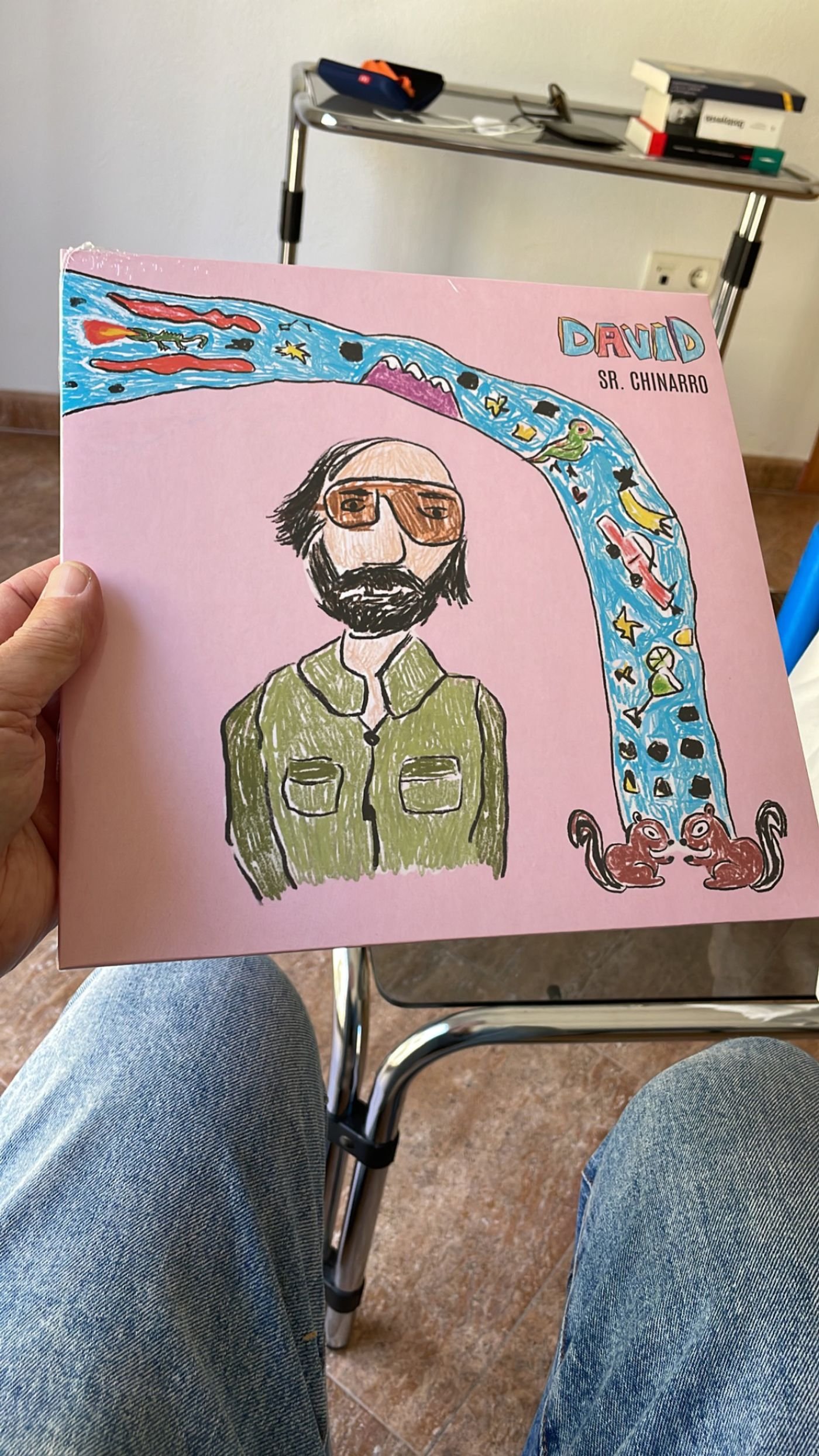 “David”: el EP de Sr. Chinarro con canciones de David Berman. Foto vía X (@antonioluque70).