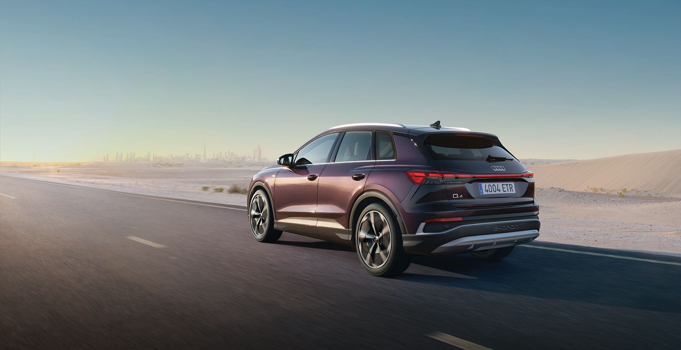 El futuro de la movillidad sostenible es actitud. Nuevo Audi Q4 e-tron 100% eléctrico.