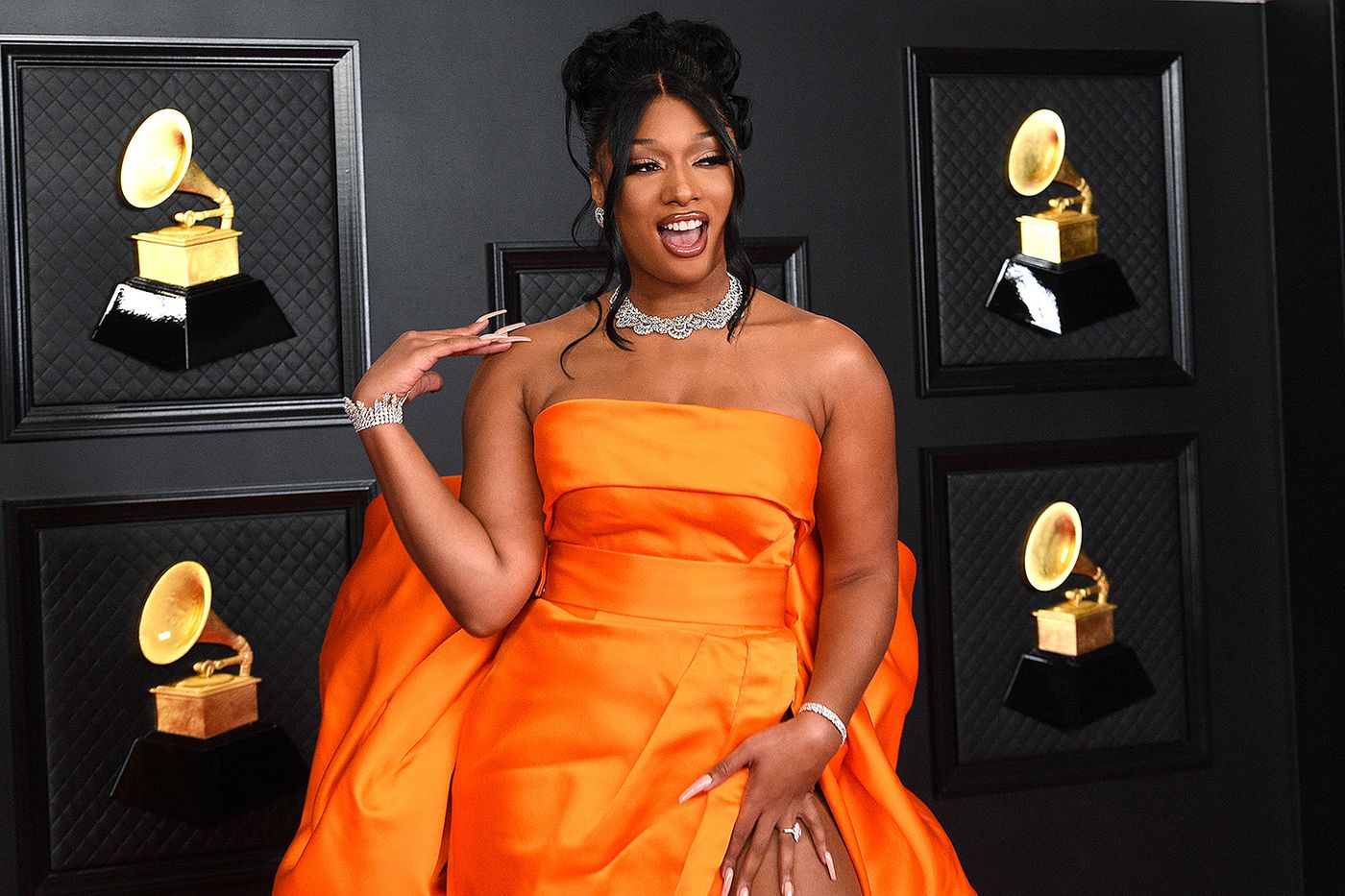 Megan Thee Stallion, ganadora de los Grammy.