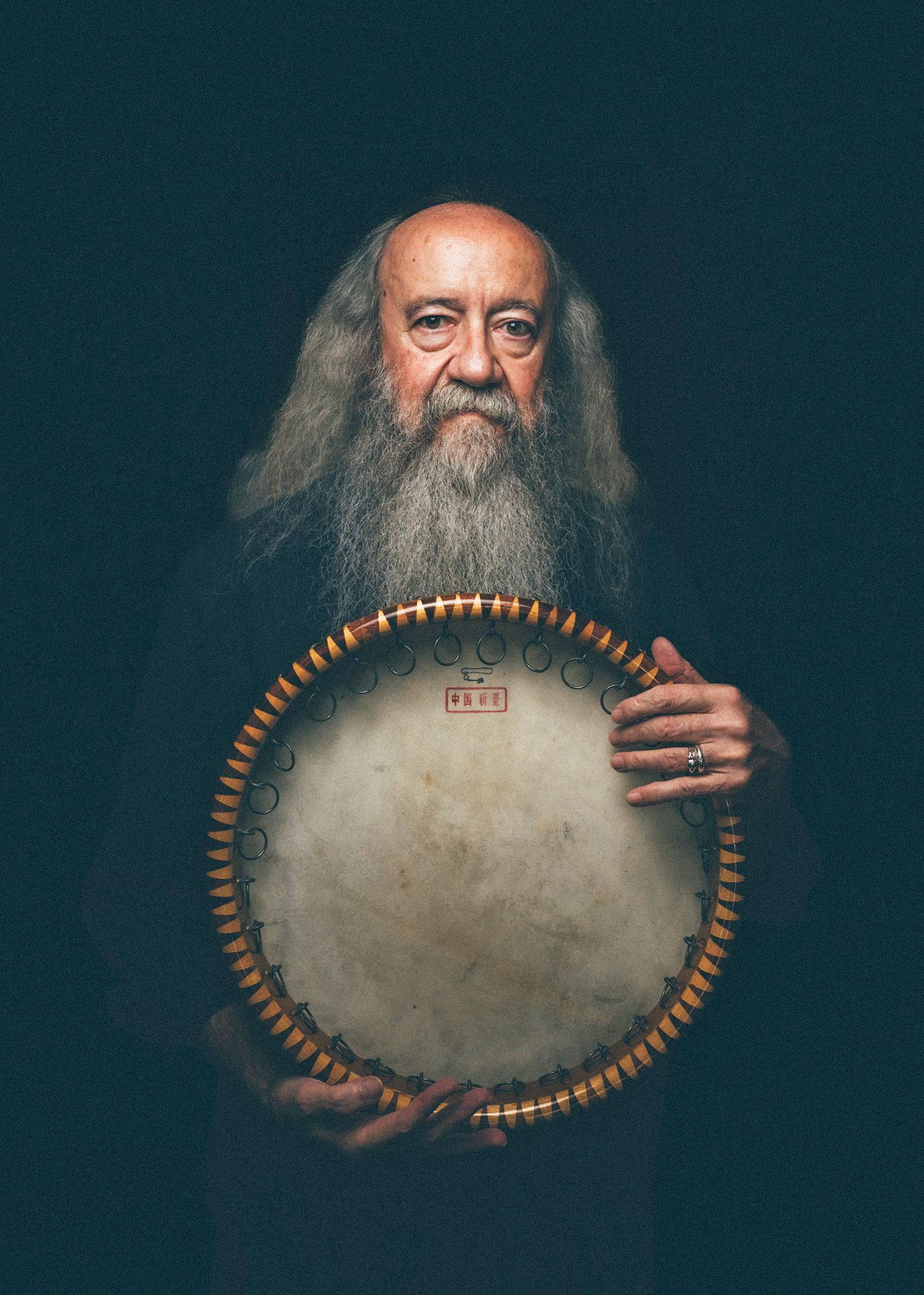 Pedro Estevan, mítico percusionista. Foto: Alfredo Arias