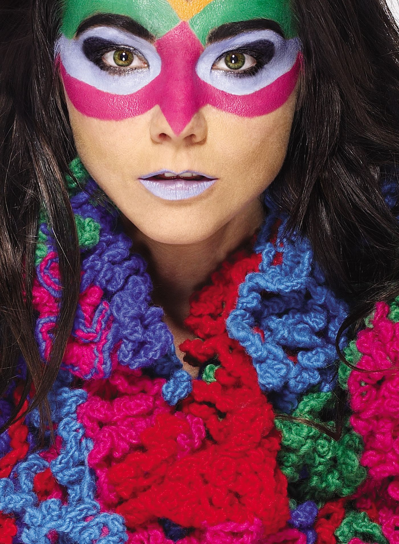 Tecnicolor tribal. Foto: Nick Knight