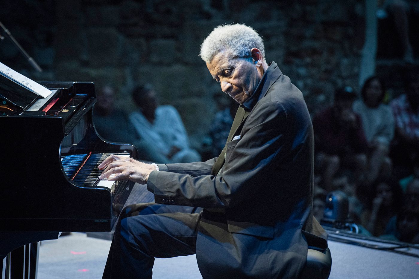 Abdullah Ibrahim, conmovedor. Foto: Juan G. Andrés