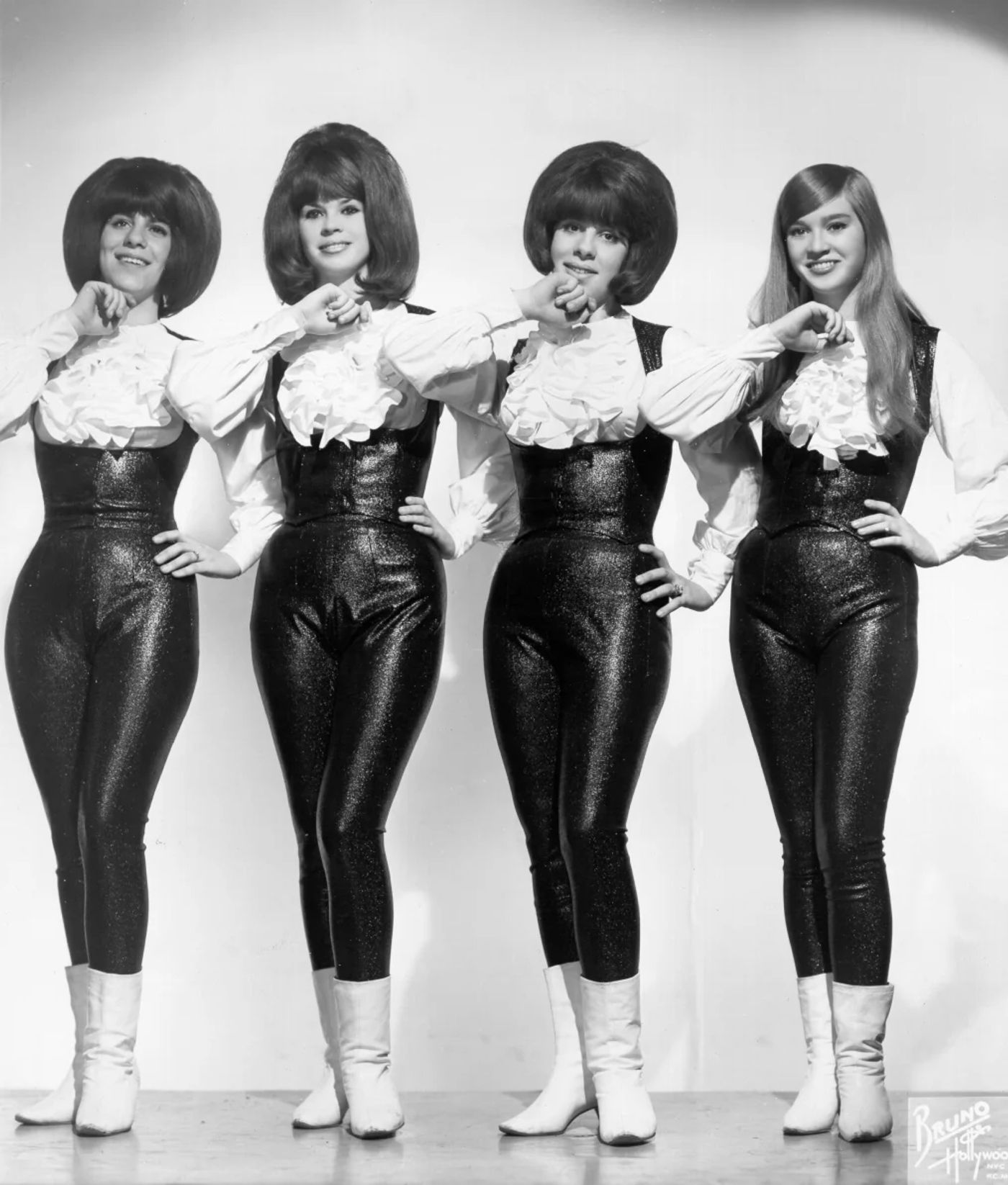 The Shangri-Las en1964; Mary Weiss, la primera por la derecha. Foto: Michael Ochs Archives (Getty Images)