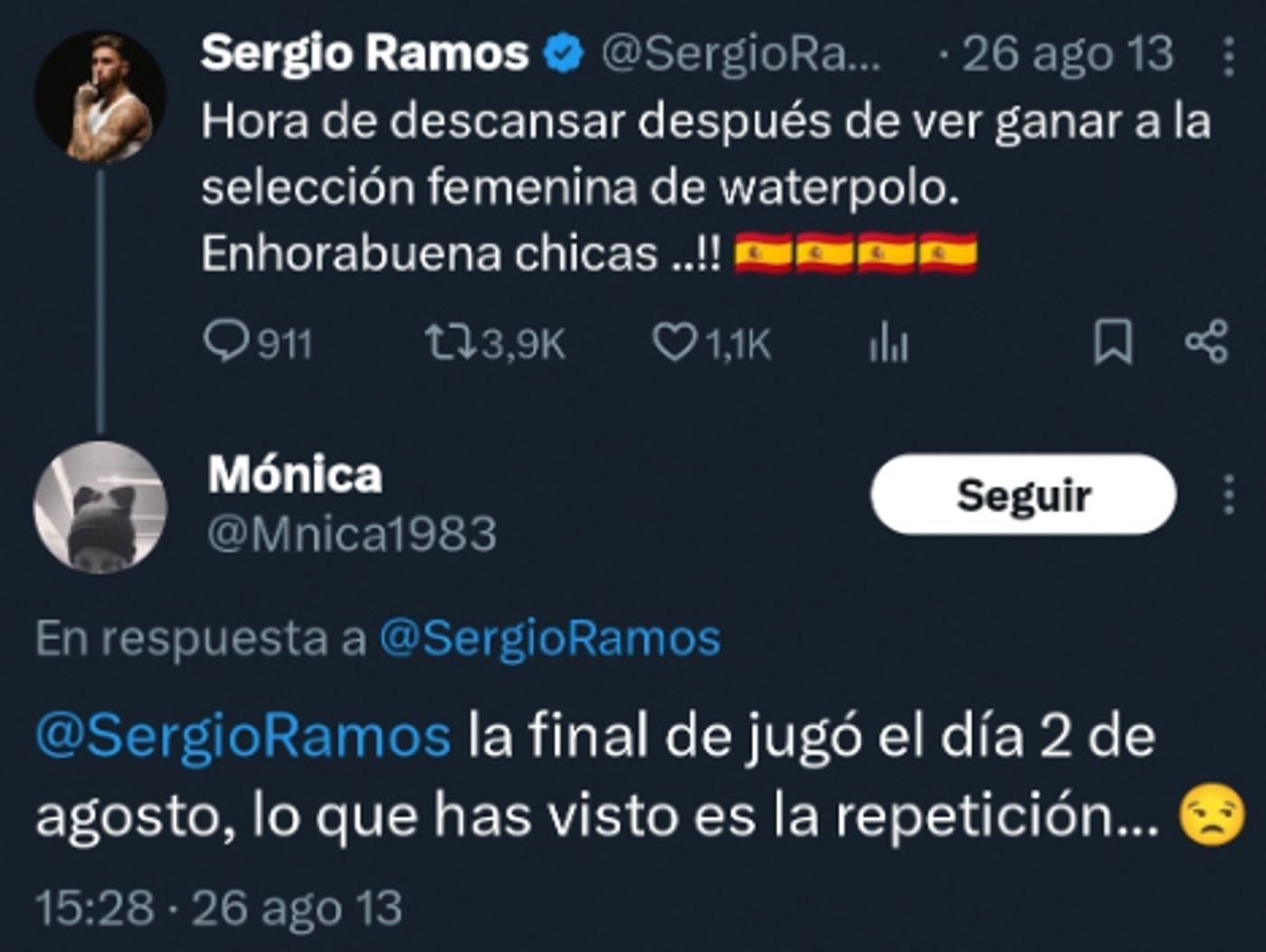 24 días después, Sergio Ramos (siempre a la última).
