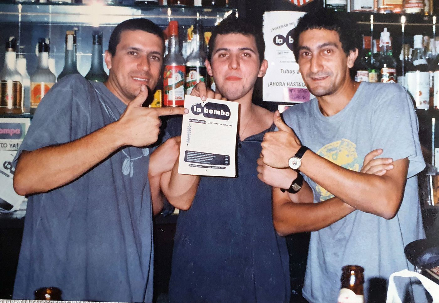 Novi, a la derecha (el de la izquierda es Fernando, su hermano). Foto: J.J.G.