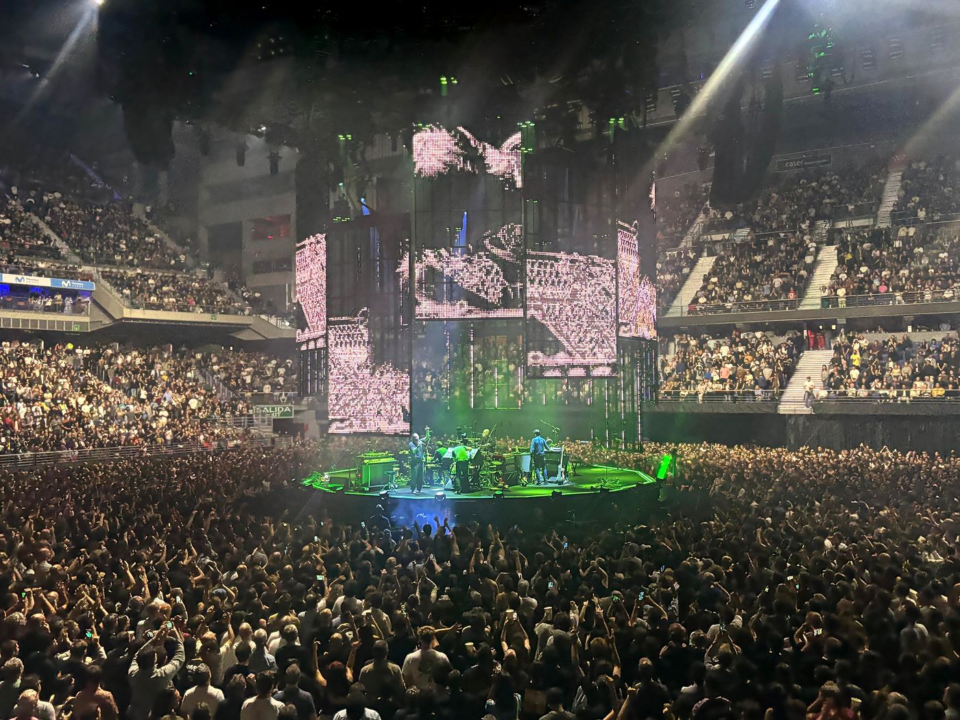 Ágora Radiohead. Foto: César Luquero