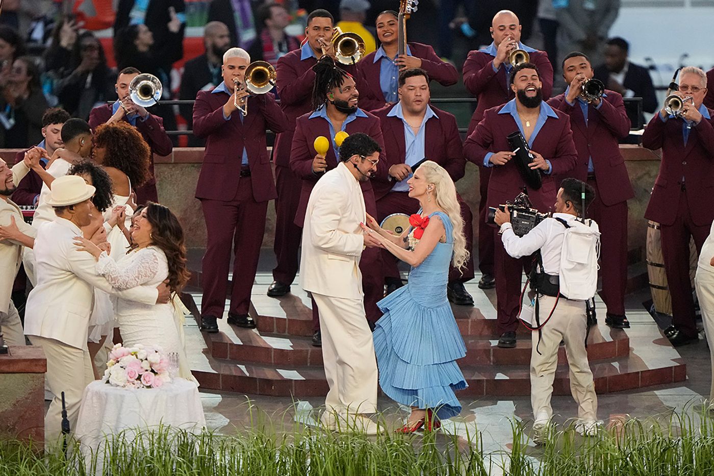 Bailando con Lady Gaga. Foto: Thearon W. Henderson (Getty Images)