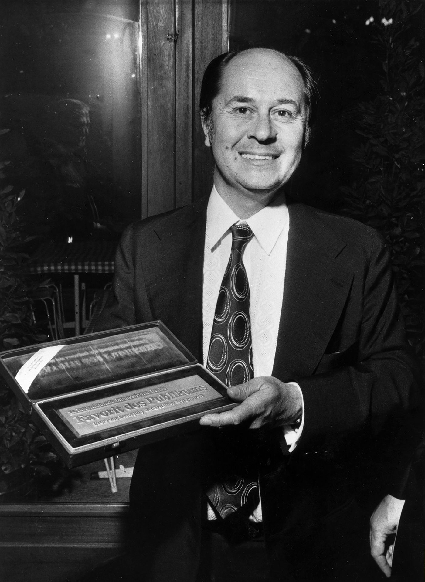 Premio del público en Berlín por “El amor del capitán Brando” en 1974. Foto: Binder (Getty Images)