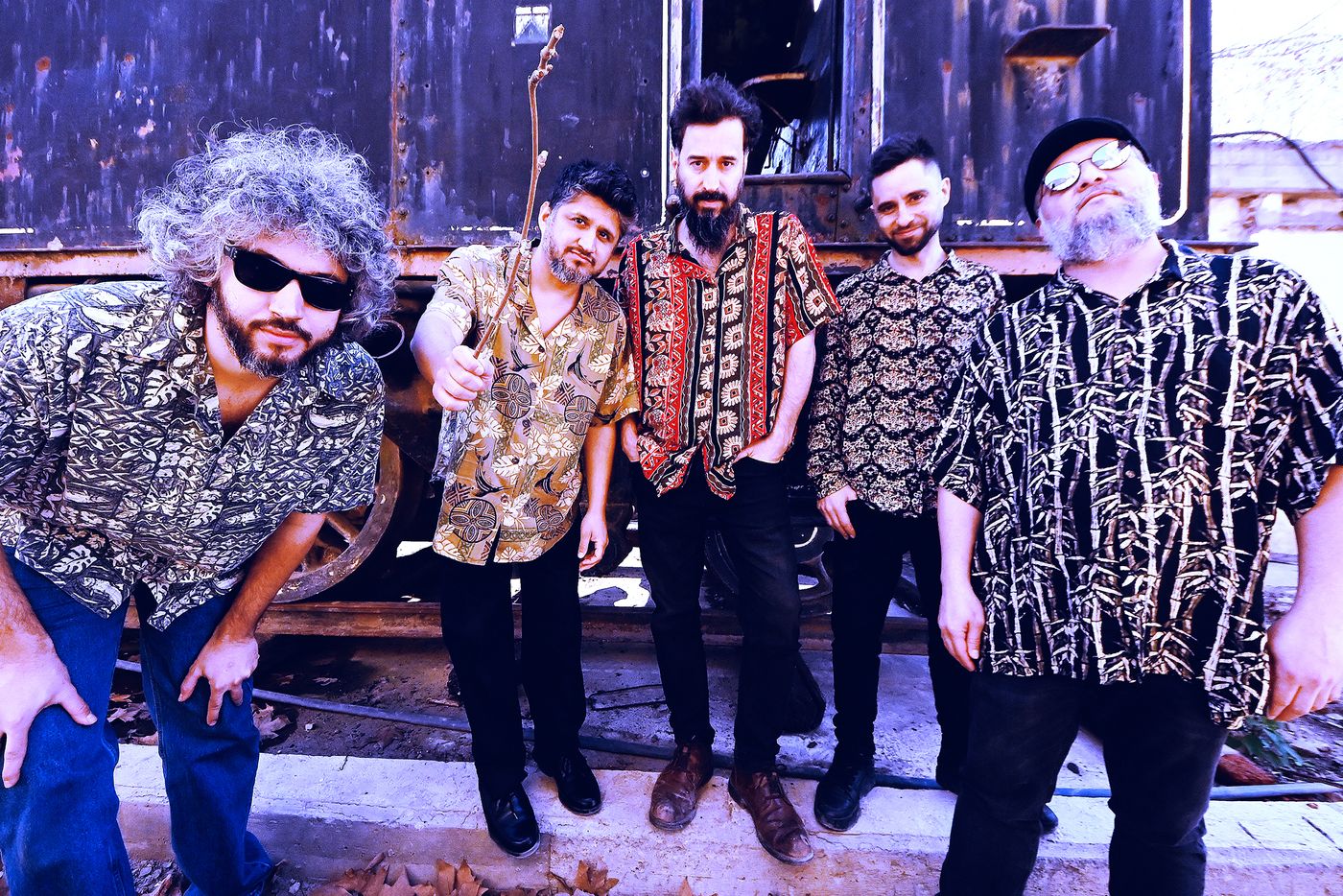 Migue Mactas, Maxi Prietto, Martin Ferbat, Luciano Scalera y Pipe Correa tienen groove.