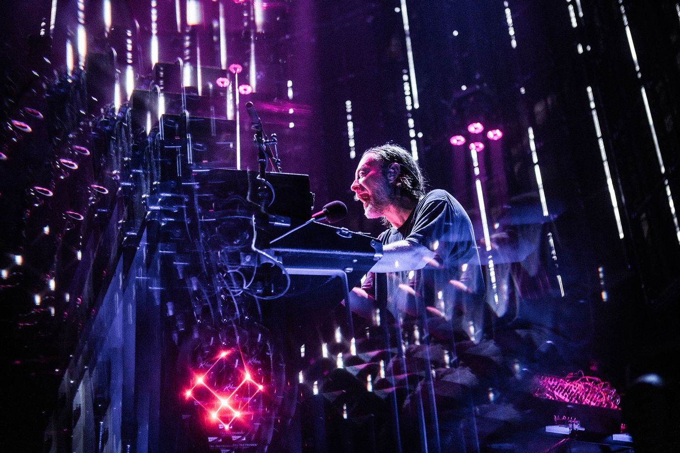 Thom Yorke emite en la frecuencia de Radiohead. Foto: Alex Lake