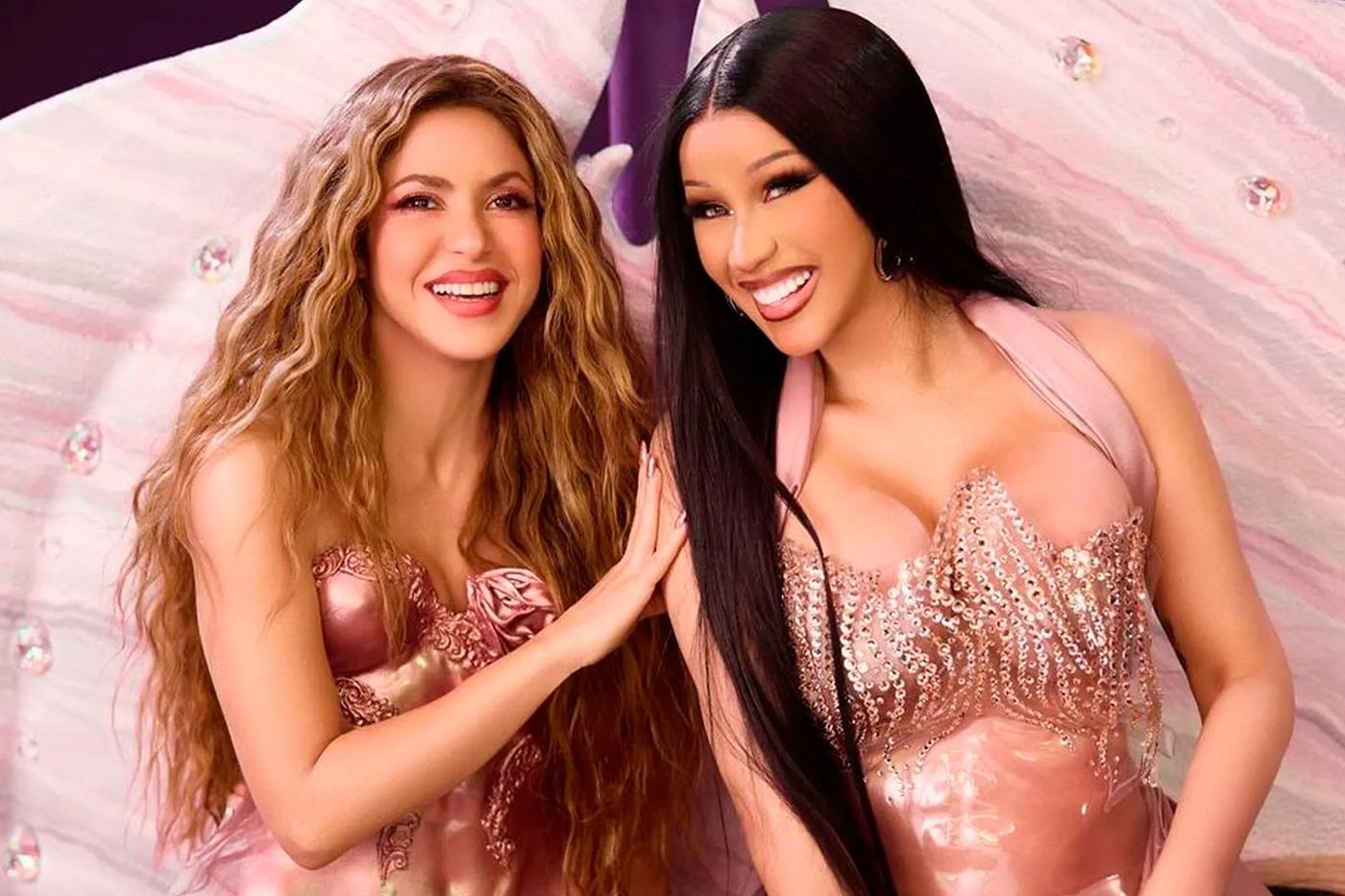 Shakira & Cardi: no more tears.