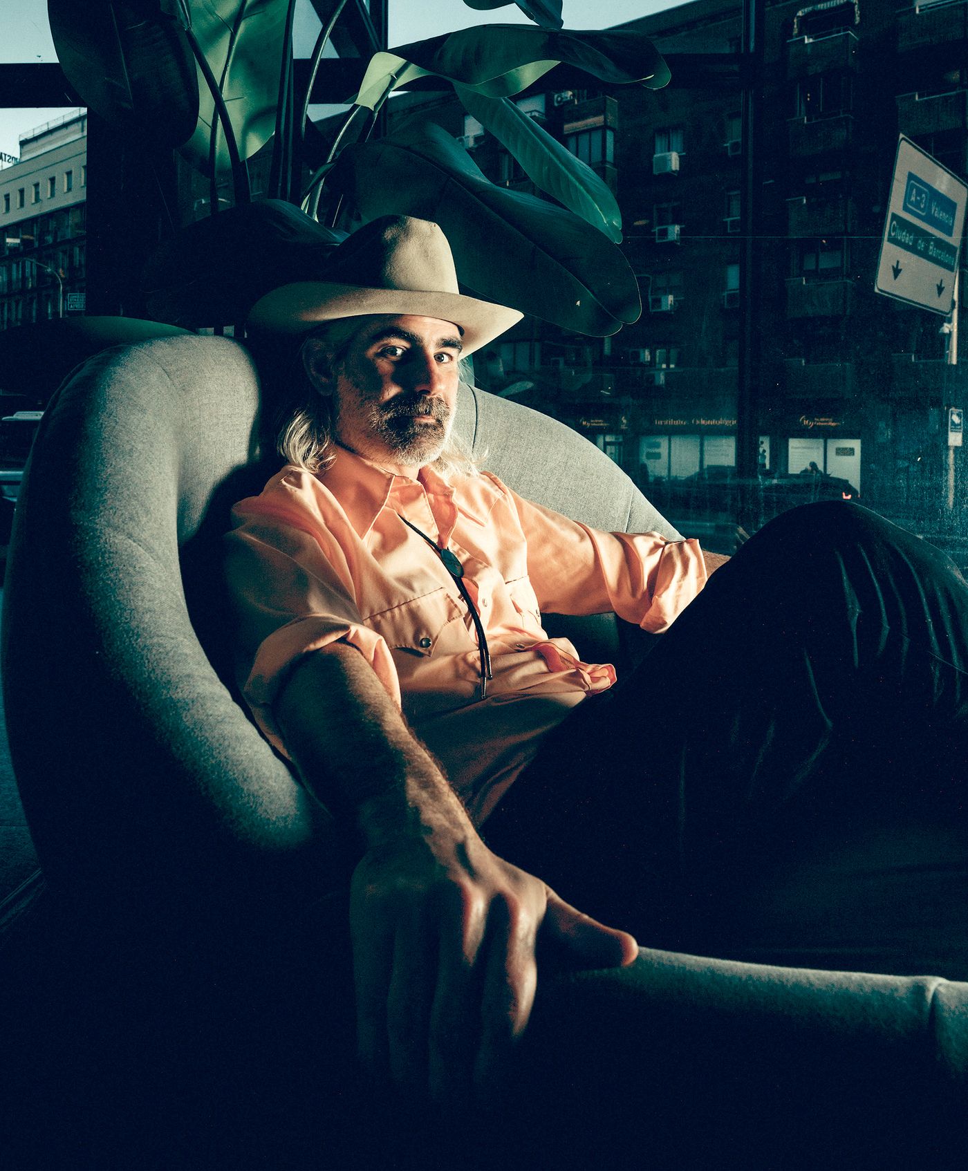 Cowboy en Madrid. Foto: Alfredo Arias