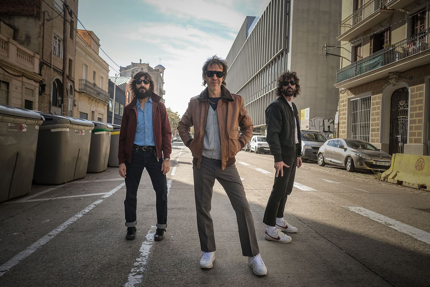 Axel, Marc y Jes: amigos para siempre. Foto: Óscar García