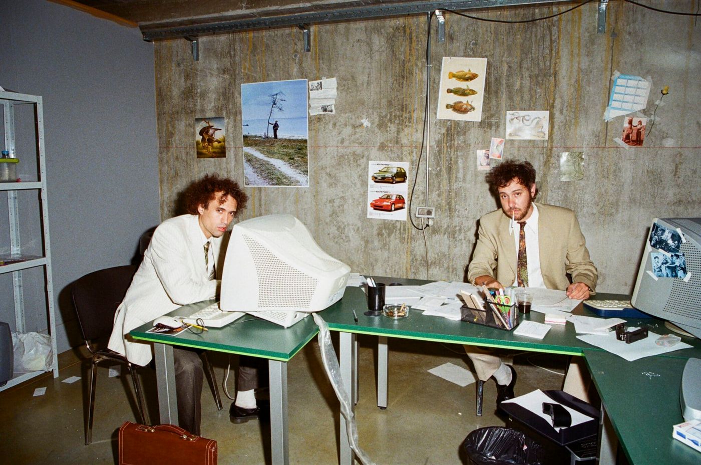 The Parrots en 2021. Diego García y Álex de Lucas. Foto: Davit Ruiz