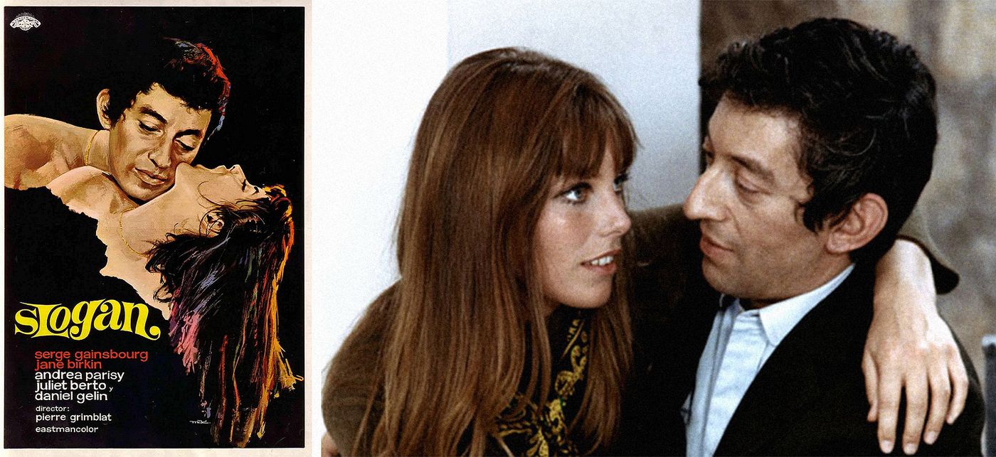 “Slogan”, su encuentro con Serge Gainsbourg.