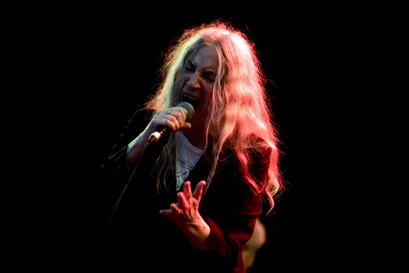 Patti Smith, como siempre, dándolo todo. Foto: Juan G. Andrés