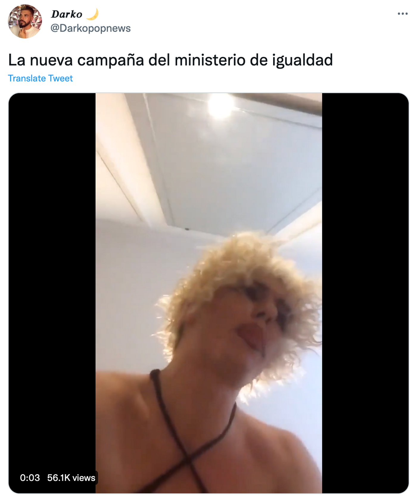 Contra el capullo de Pablo Motos. <a href="https://twitter.com/Darkopopnews/status/1596121912849080320" target="_blank"> Ver tuit </a>