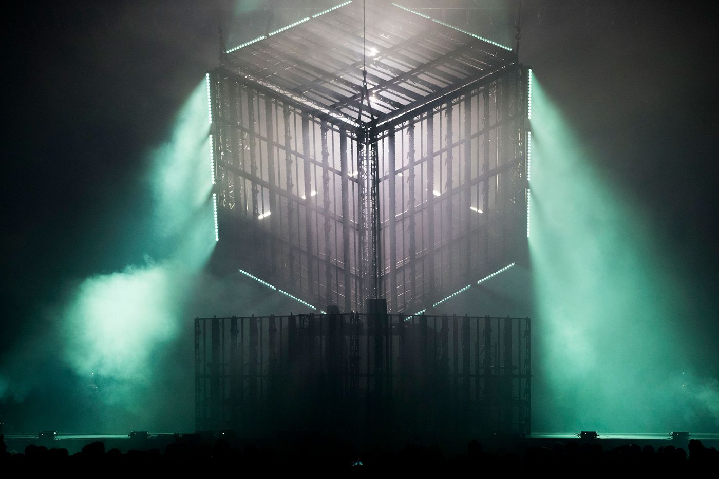 Aphex Twin, el maestro. Foto: Òscar Giralt