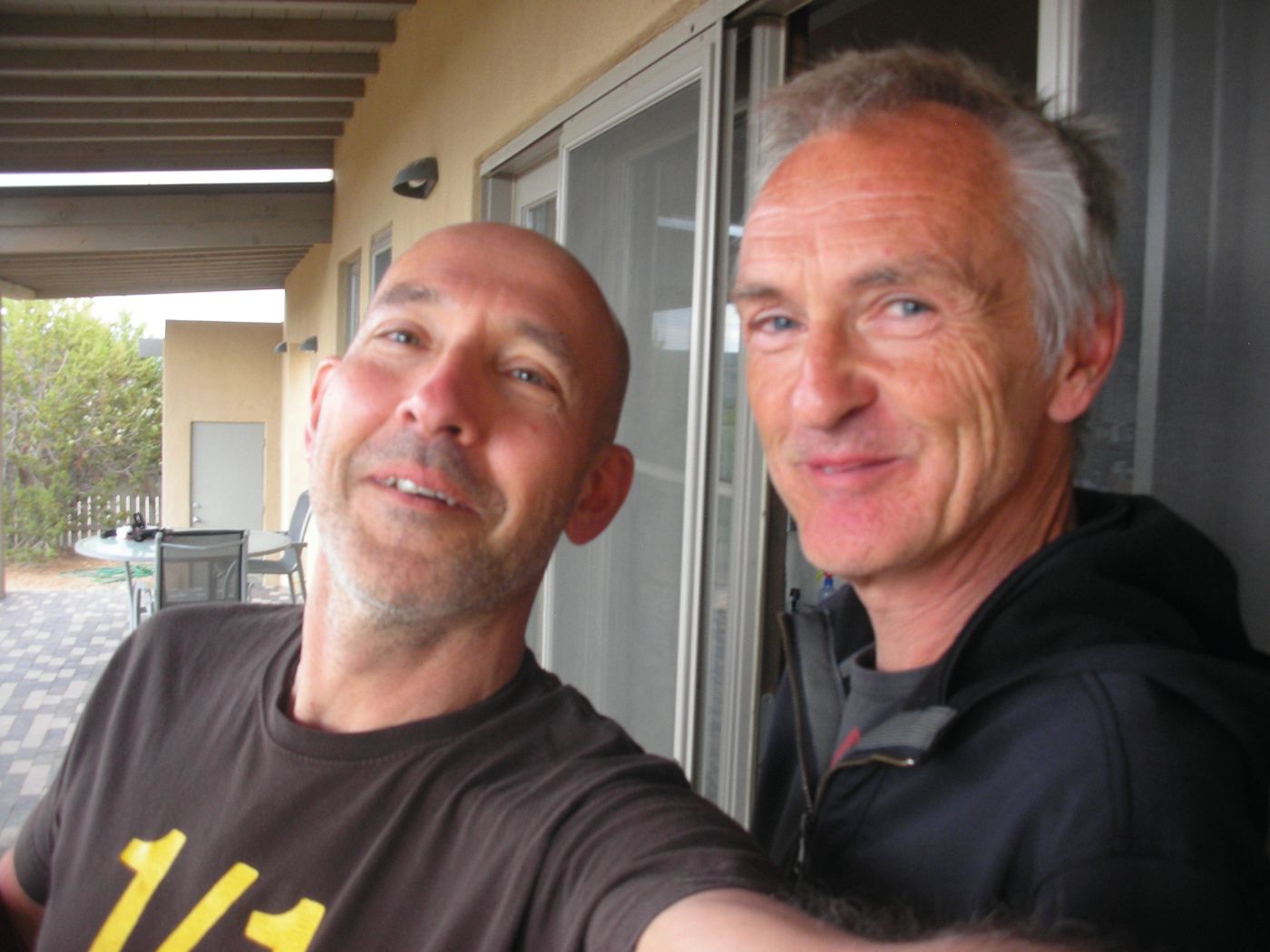 Martin Aston y Ivo Watts-Russell en Nuevo México, 2012 (preparando el libro). Foto: Martin Aston