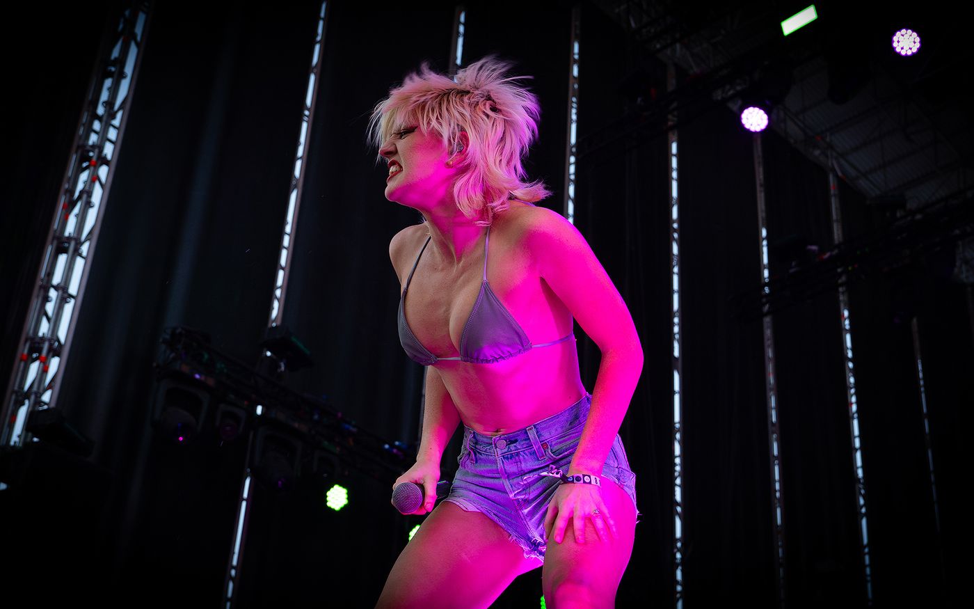 Amyl And The Sniffers: punk-rock de marca. Foto: Pablo Macías