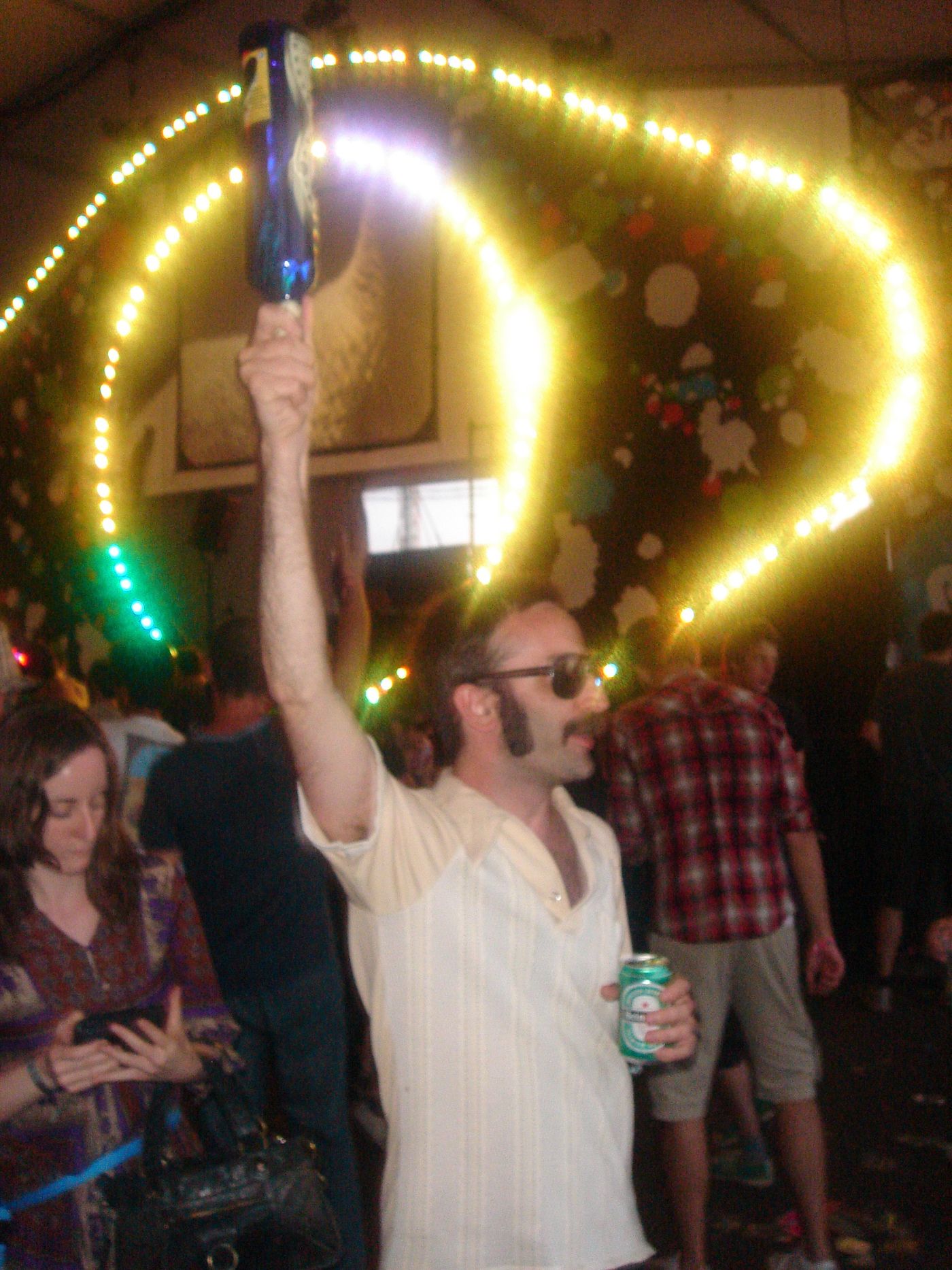 En 2008, party time.