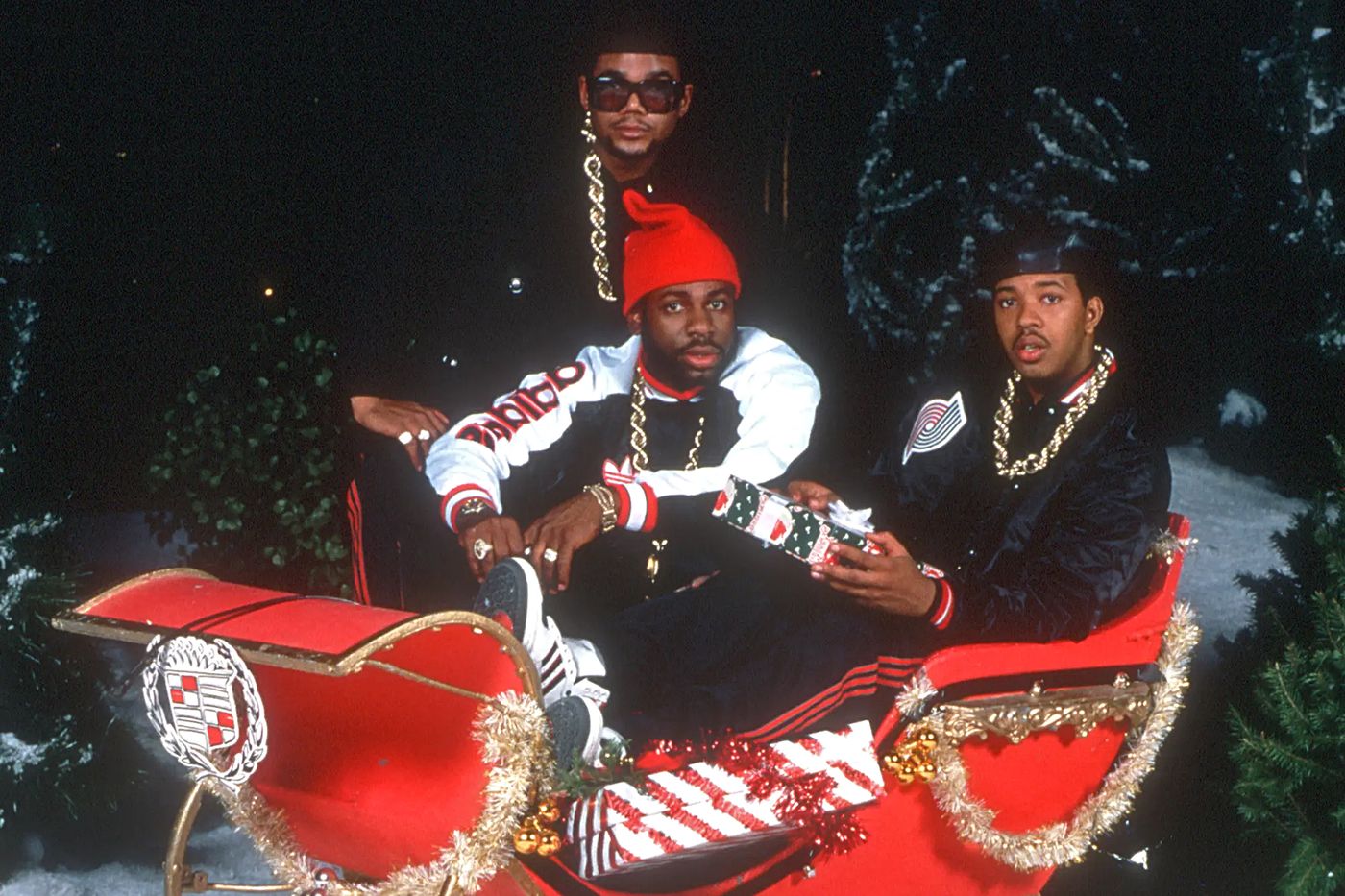 Darryl McDaniels (DMC), Jason Mizell (Jam Master Jay) y Joseph Simmons (Run).