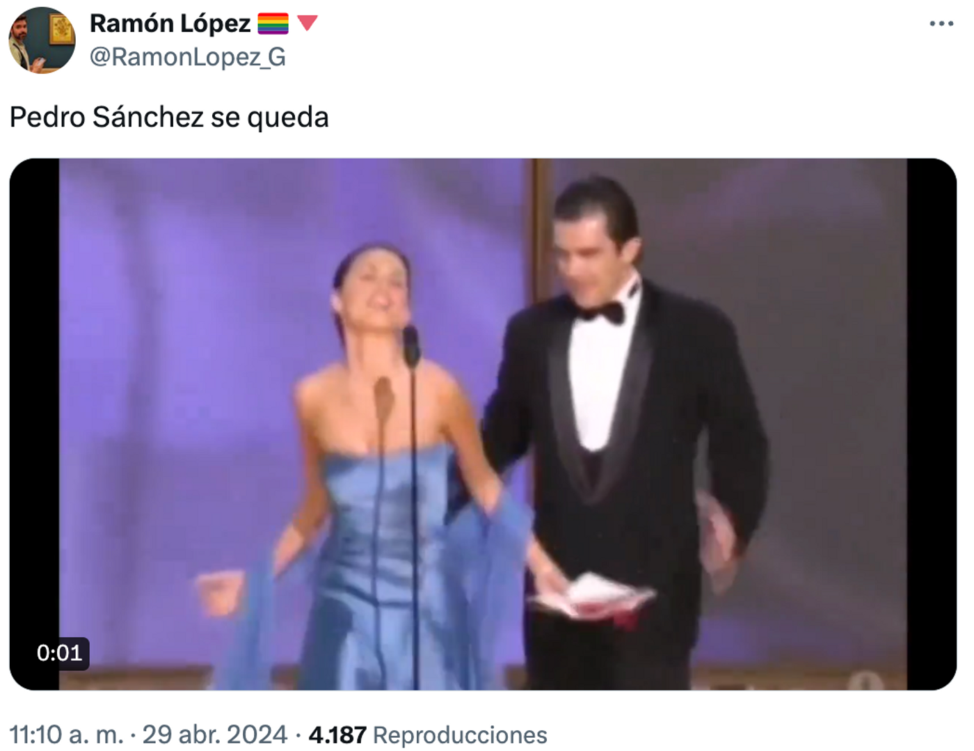 Peeeeeeedro!!!!! <a href="https://twitter.com/RamonLopez_G/status/1784872949477978306" target="_blank"> Ver tuit </a>