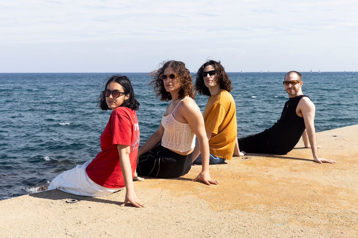 Lila Ramani, Bri Aronow, Jesse Brotter y Jonathan Gillad. Foto: Òscar Giralt