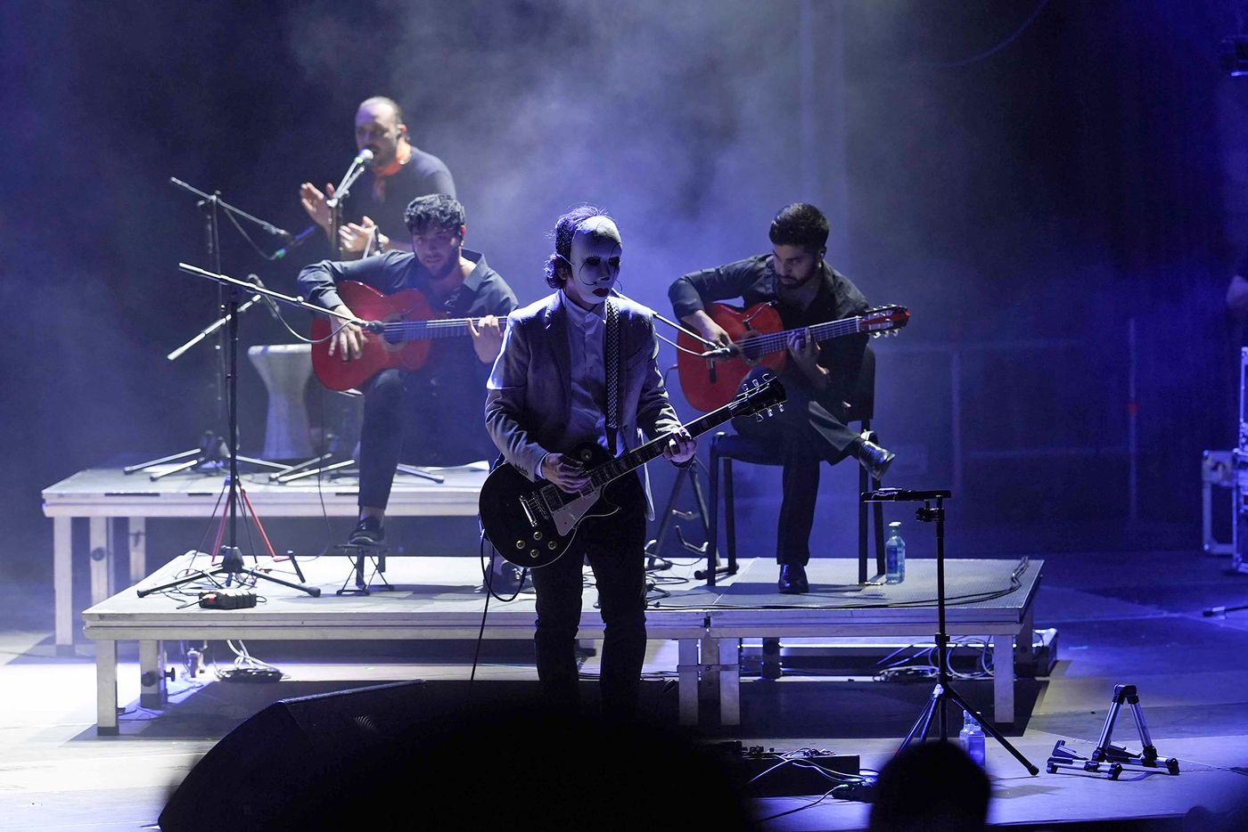 Careta blanca, por Lorca. Foto: cortesía de Festival de la Guitarra