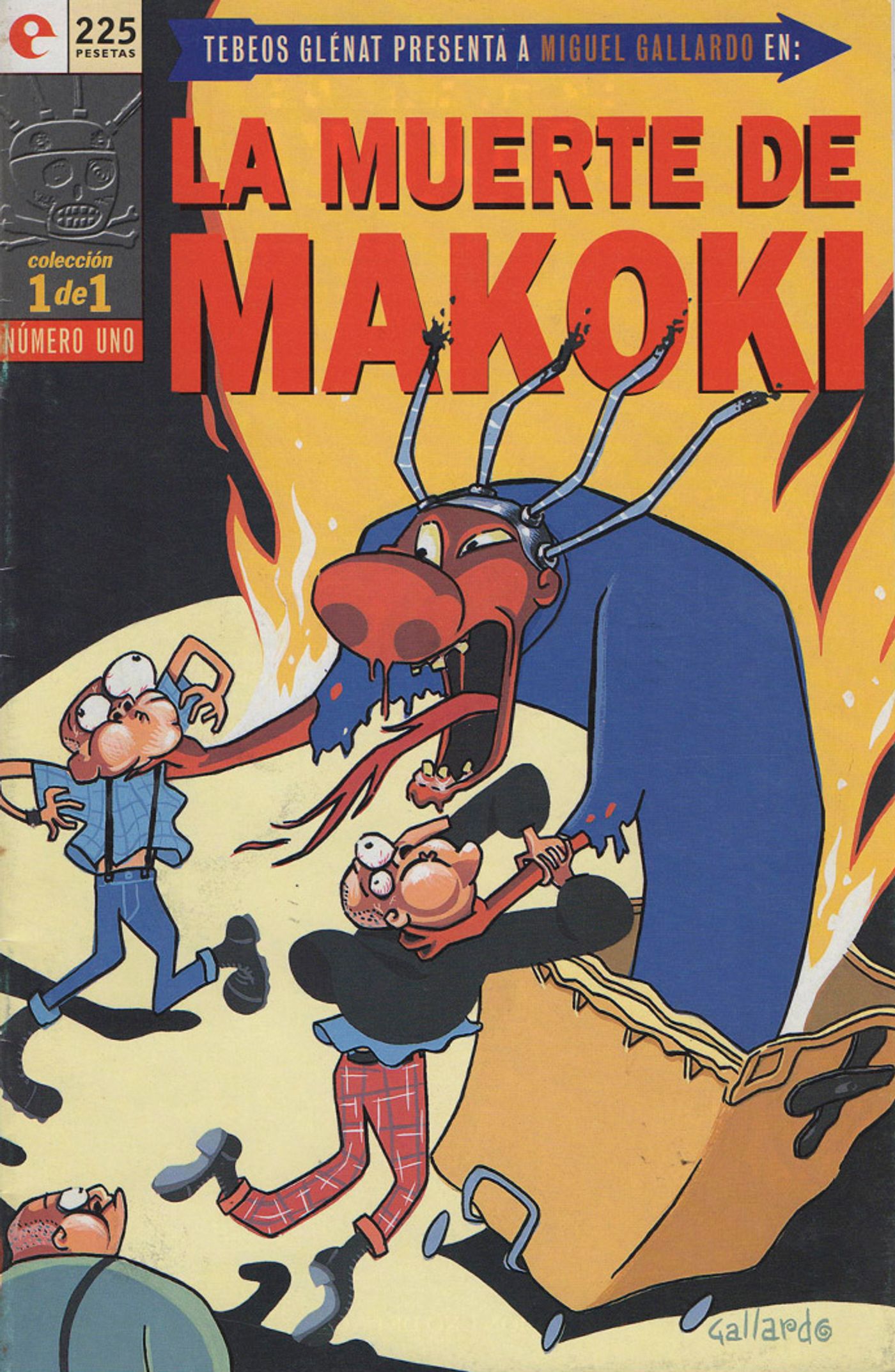 Final glorioso y desolador para Makoki: el Gallardo de mediados de los 90.