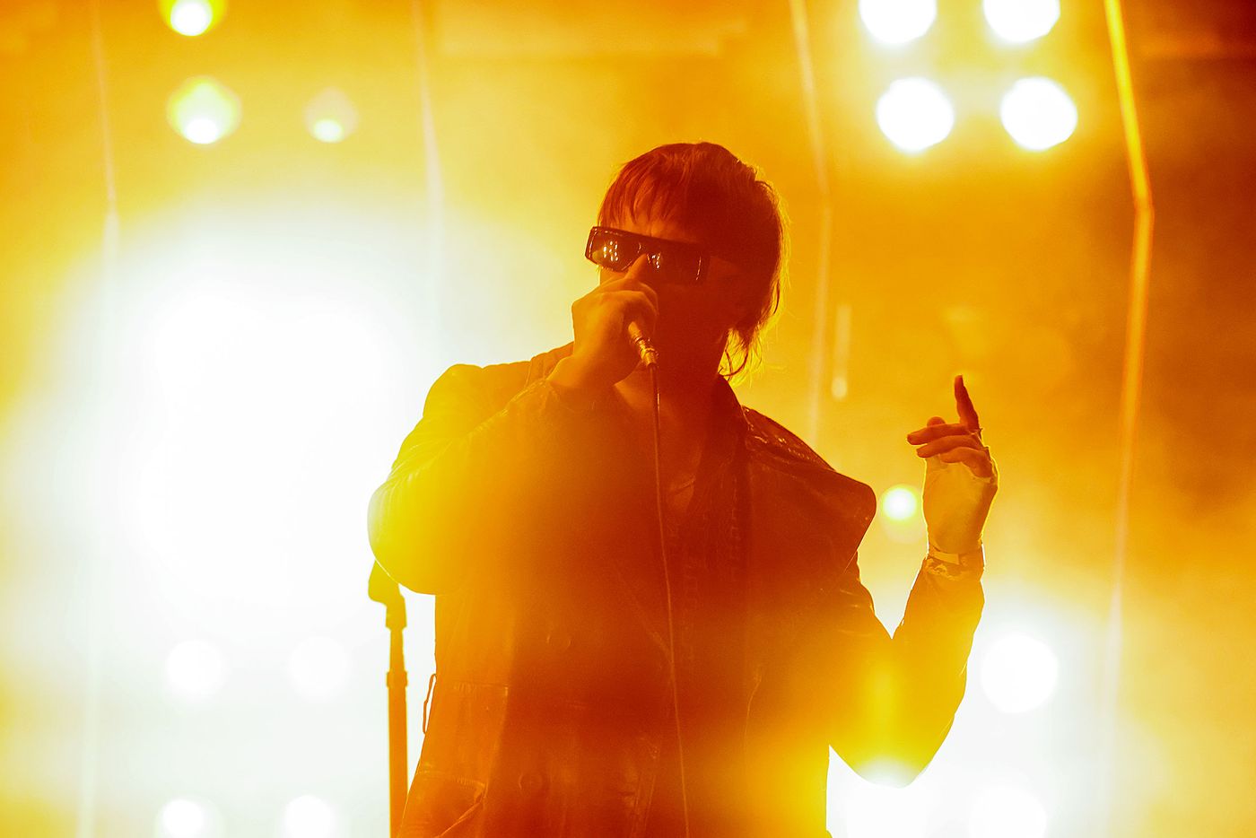 Julian Casablancas de The Strokes, Coachella 2026. Foto: Kevin Mazur (Getty Images)