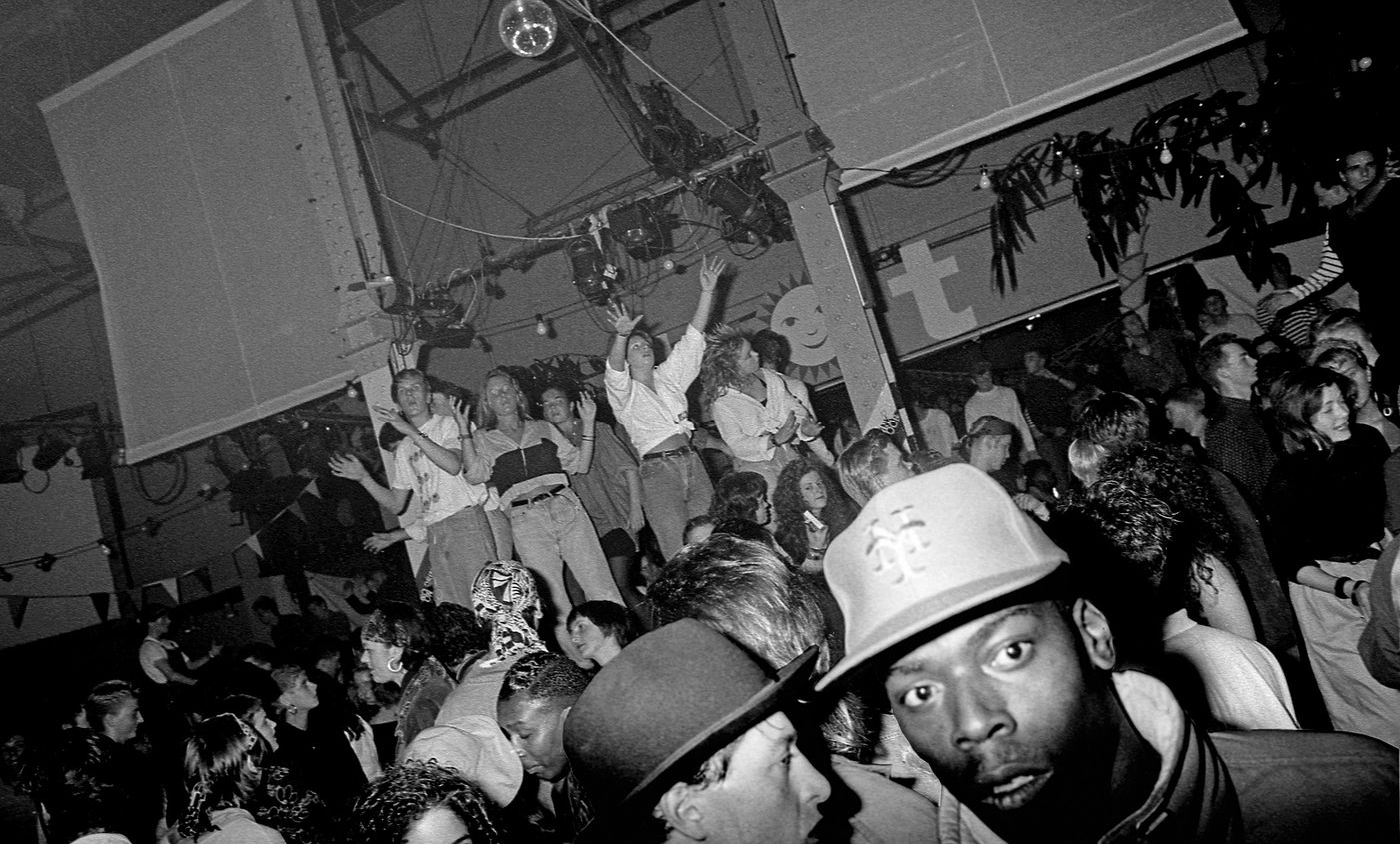 The Haçienda en 1988: fulgor acid. Foto: Peter J Walsh (Getty Images)