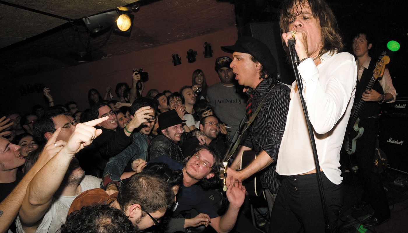 Sylvain Sylvain y David Johansen: como en el CBGB. Foto: Juan Sala