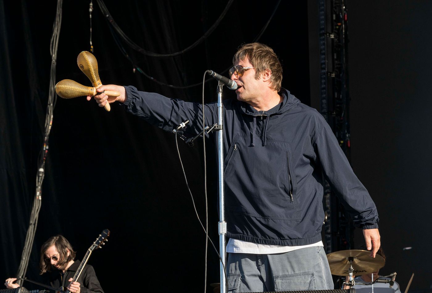 Liam Gallagher, el descaro. Foto: Jordi Vidal