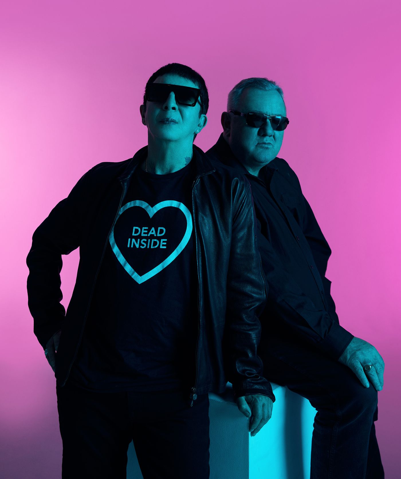 El dúo maravillas del synthpop. Foto: Andrew Whitton