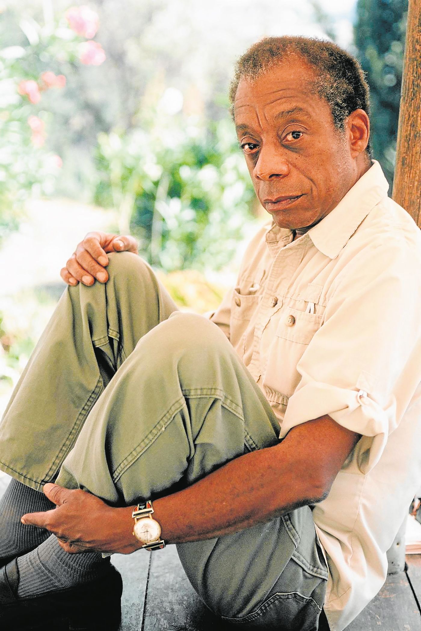 James Baldwin en 1985.