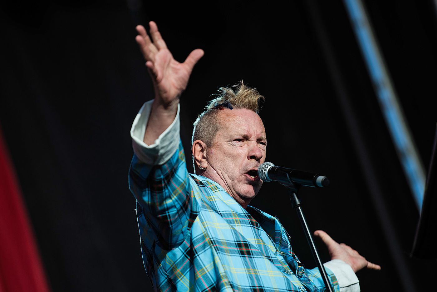 PiL: John Lydon, en trance. Foto: Juan G. Andrés