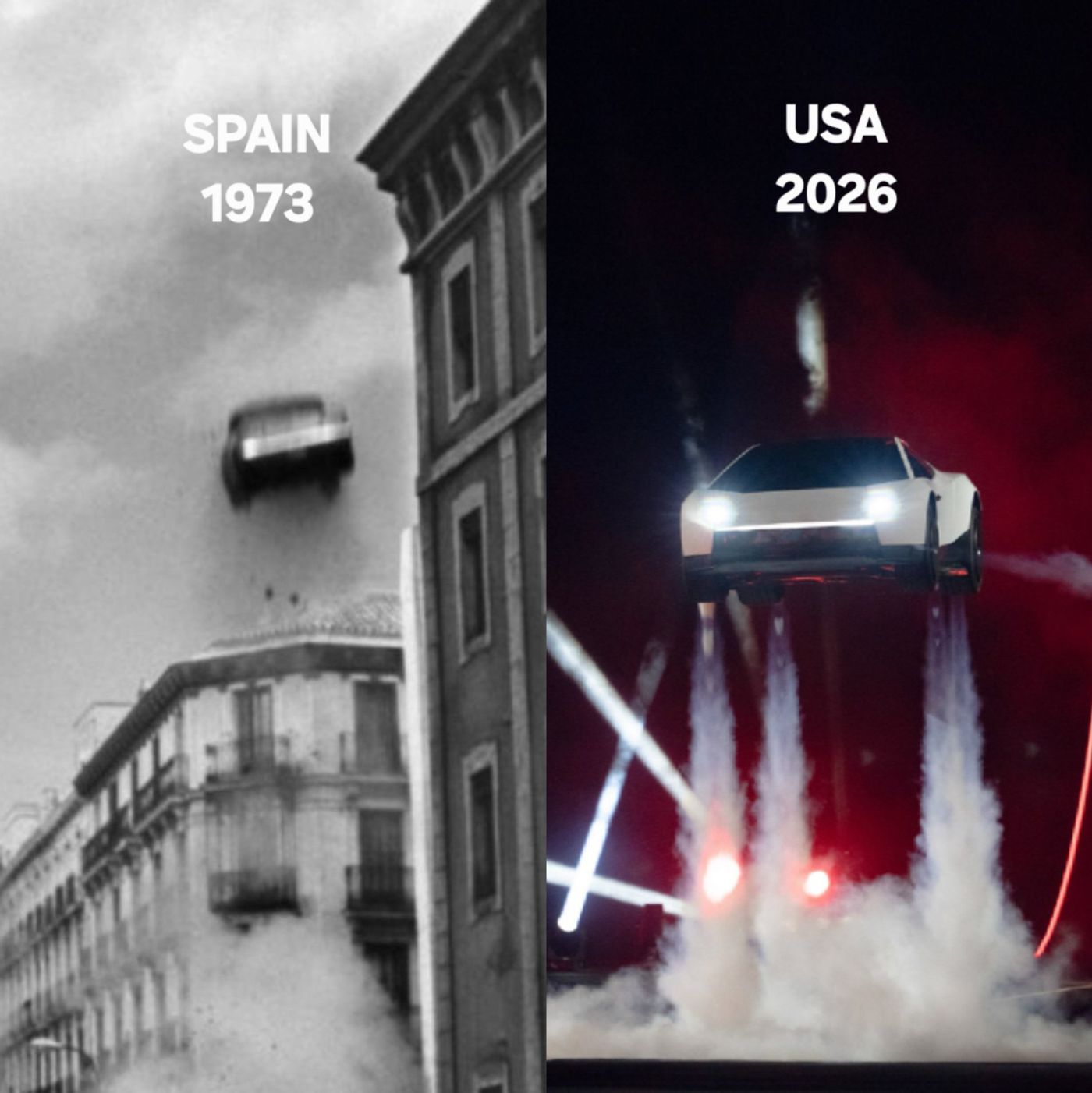 Coche político vs. coche de postureo. <a href="https://www.instagram.com/p/Del5tBdjQcL/" target="_blank"> Ver post </a>