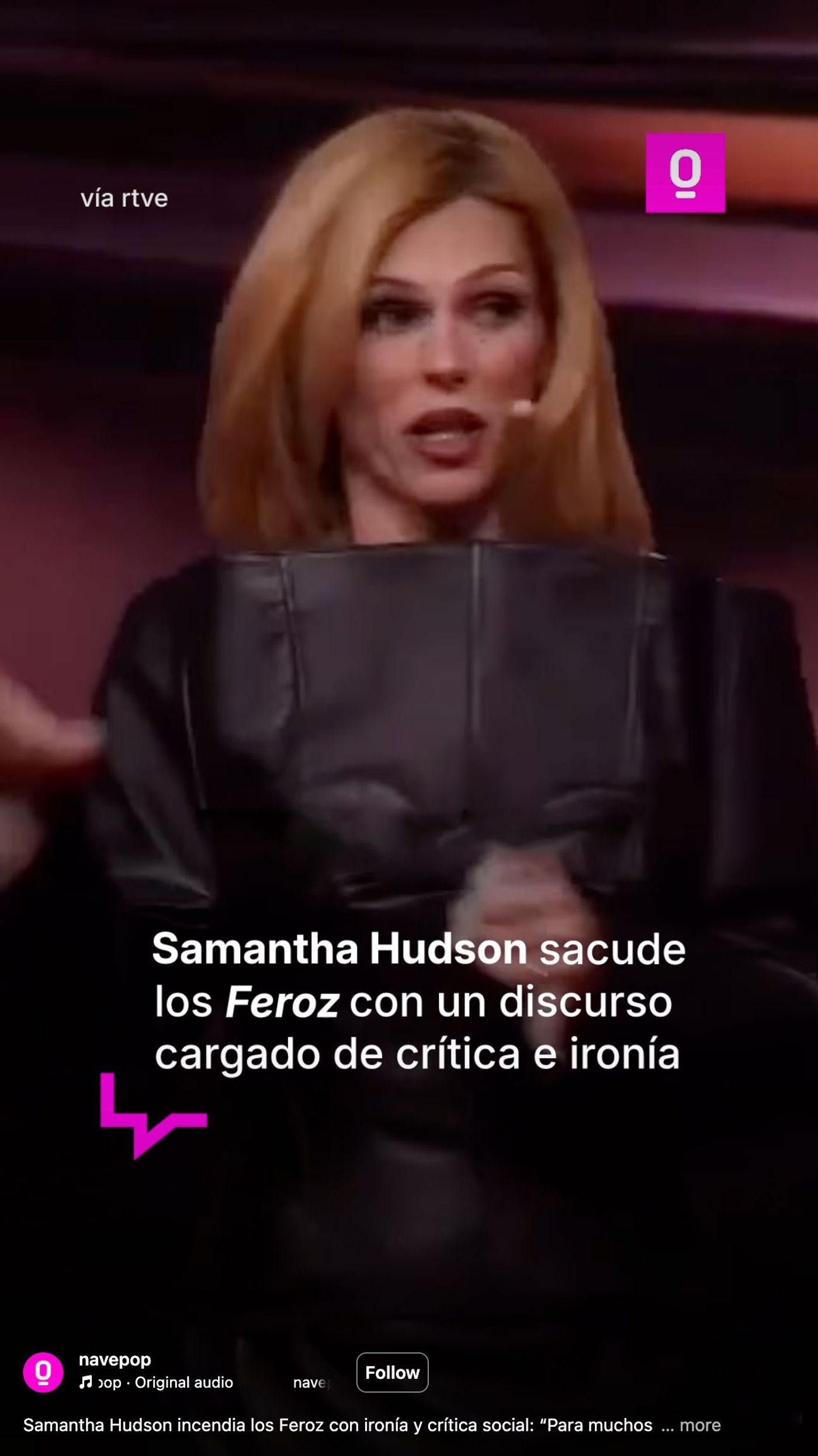Más claro, el agua. <a href="https://www.instagram.com/reels/DT7mTduCMRK/" target="_blank"> Ver post </a>