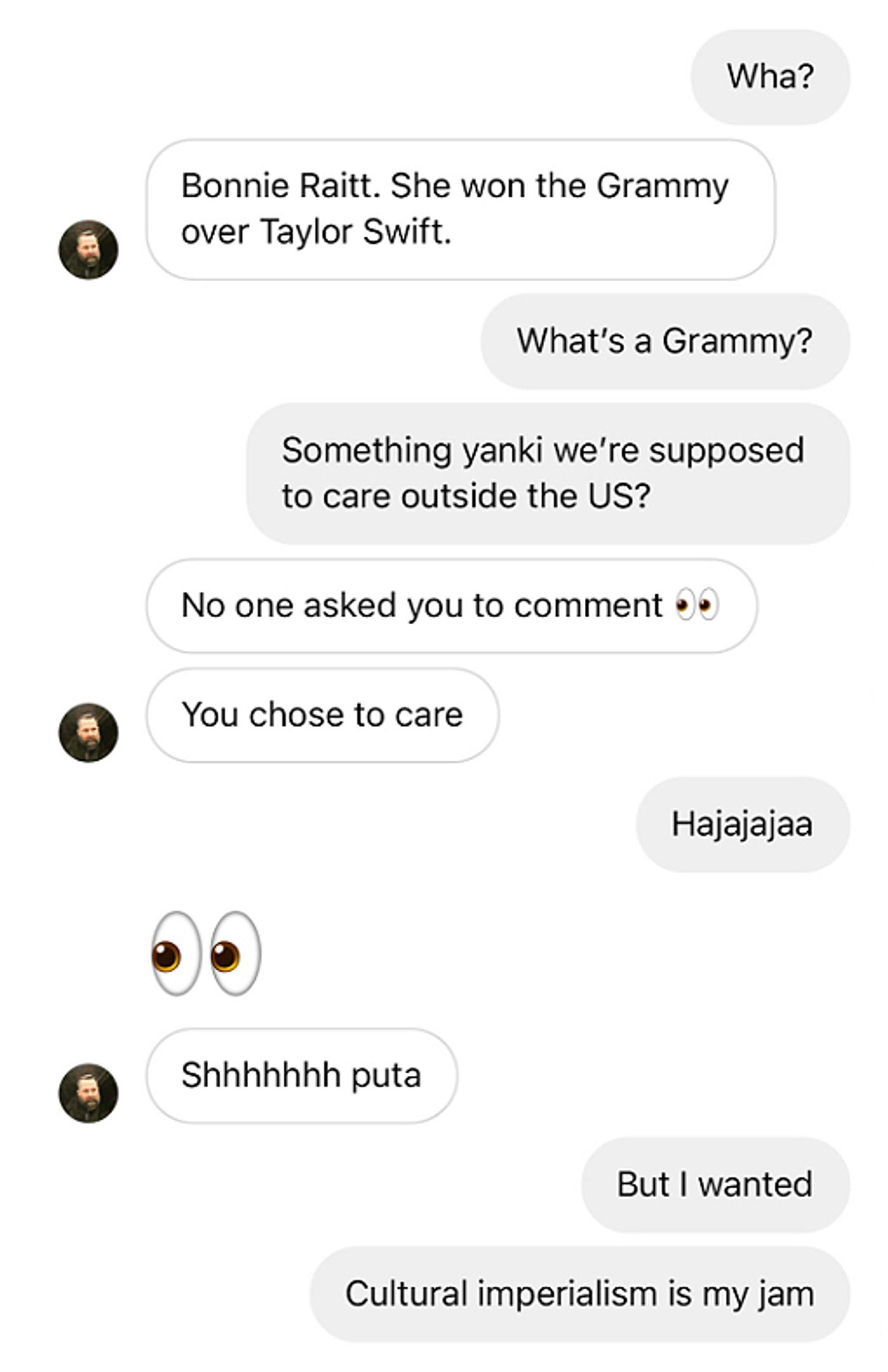 ¿A quién le importan los putos Grammy?