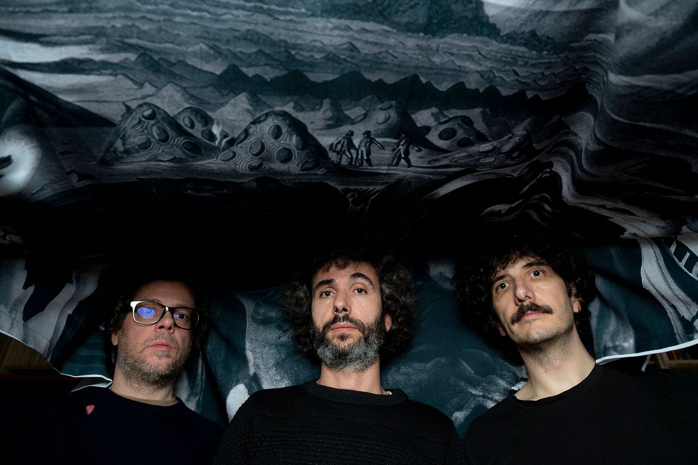 Jaime Sevilla, Nacho Olivares y Juan Carlos Roldán. Foto: Alfredo Arias
