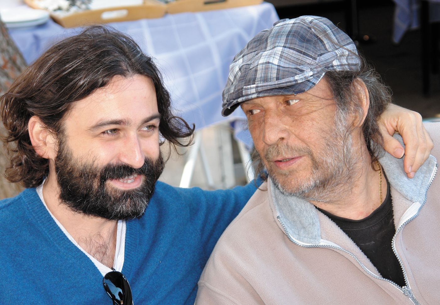 Con Paco de Lucía.