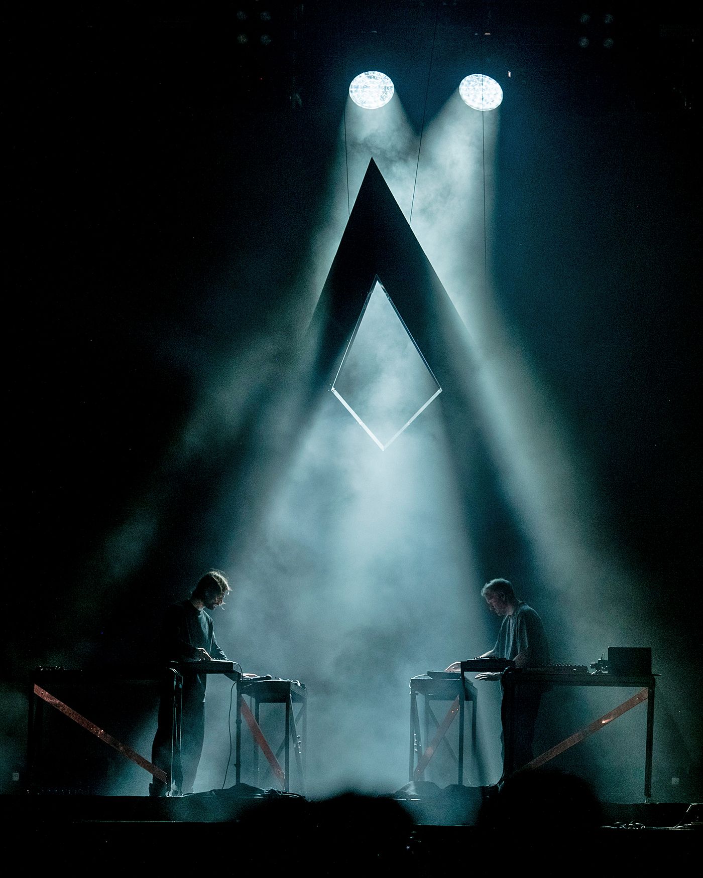 Kiasmos en el club global. Foto: Alfredo Arias