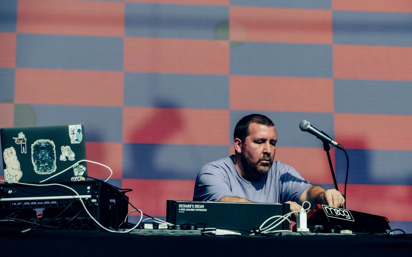  El optimismo de Joe Goddard. Foto: Alfredo Arias