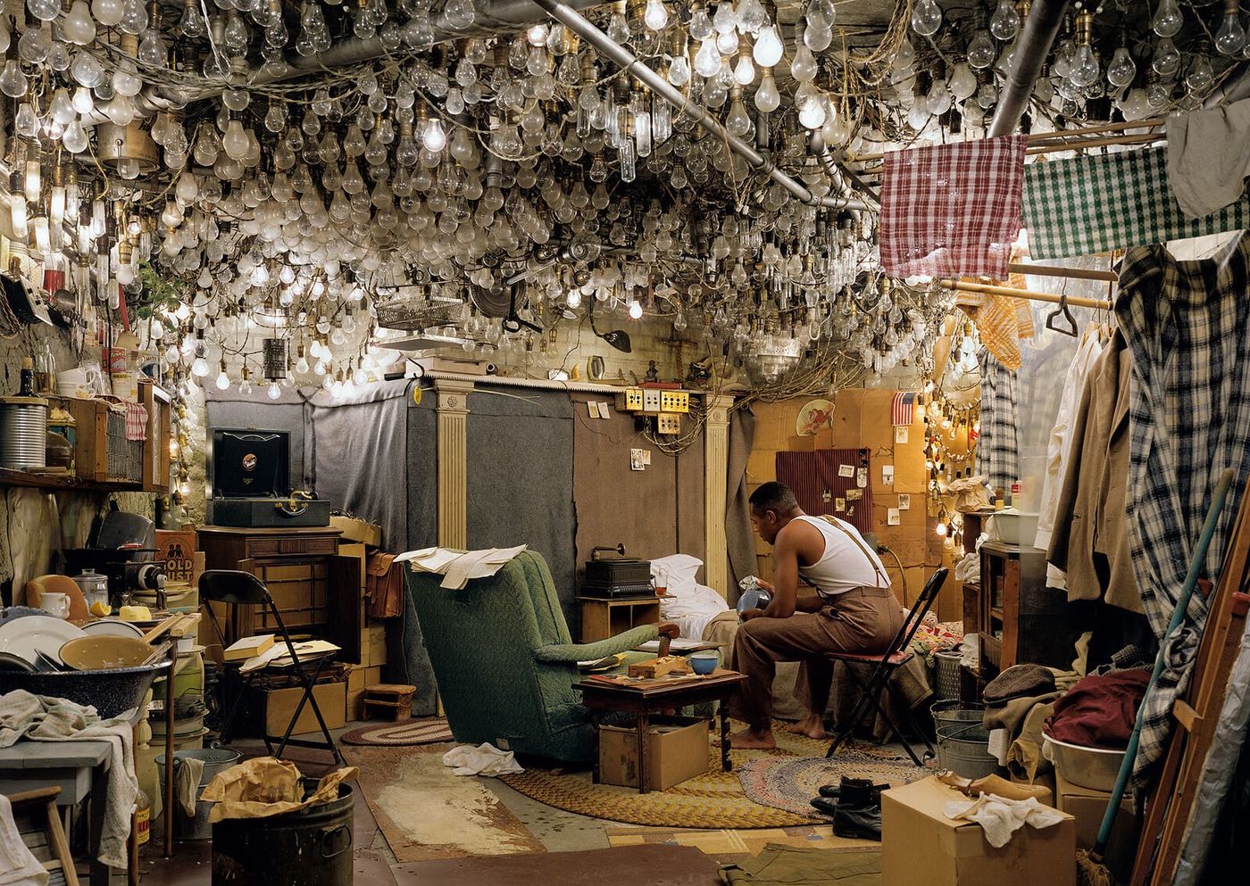 “After ‘Invisible Man’ By Ralph Ellison, The Prologue” (1999-2000)