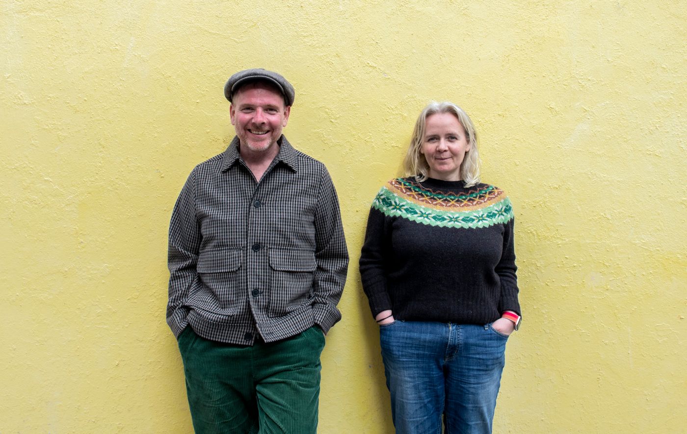 Stuart Murdoch y Sarah Martin en Madrid.